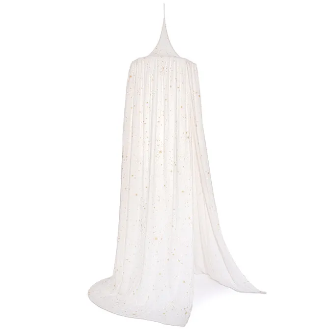Nobodinoz Ciel de Lit Amour Gold Stella & White - 250 cm