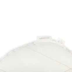 Nobodinoz Coussin Feuille Lin Français - Off White