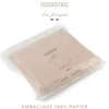 Nobodinoz Coussin Feuille Lin Français - Sand