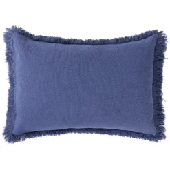 Nobodinoz Coussin à Franges Landscape - Cobalt