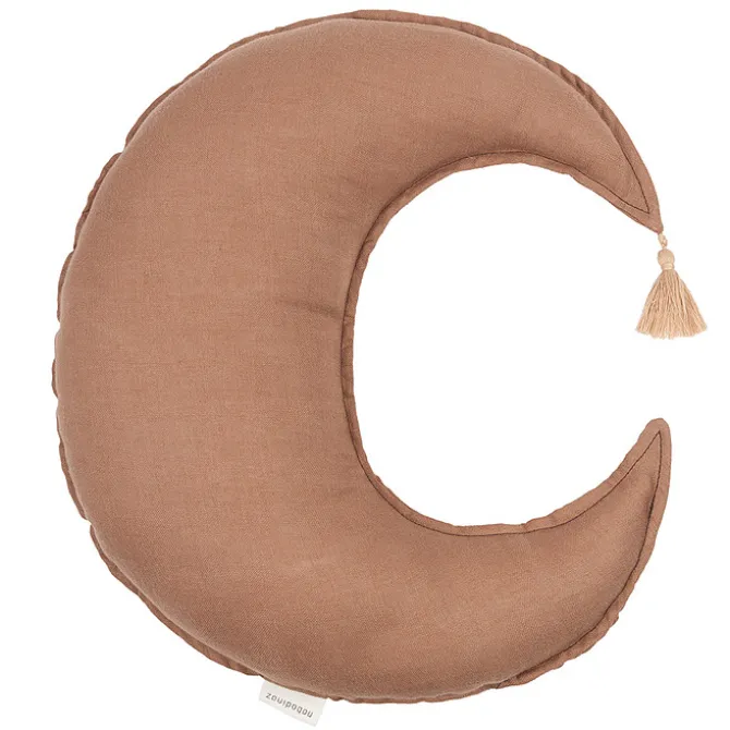 Nobodinoz Coussin Lune L1N0 - Noisette