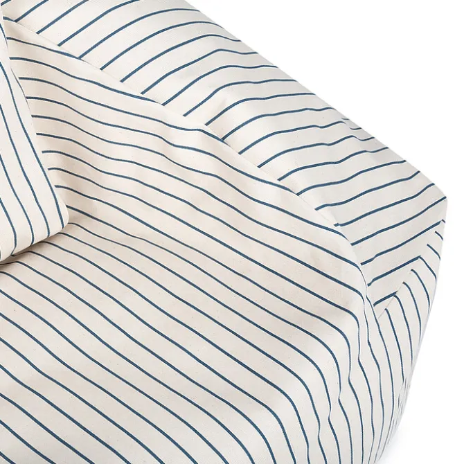 Nobodinoz Fauteuil Chelsea St. Germain - Rayures Bleues