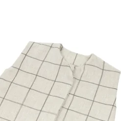 Nobodinoz Gigoteuse Légère L1N0 Charcoal Grid - 6/18 Mois