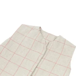 Nobodinoz Gigoteuse Légère L1N0 Carmine Grid - 6/18 Mois