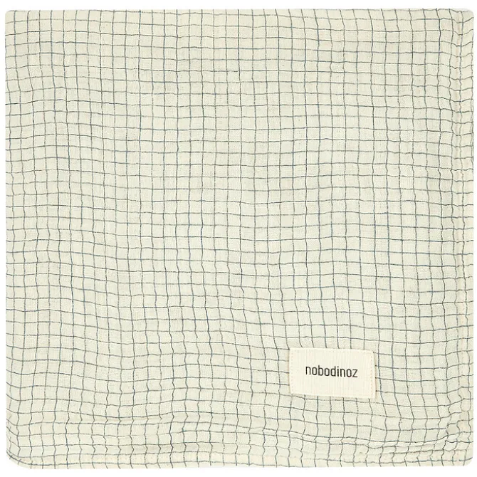Nobodinoz Lange Wabi Sabi - Blue Grid