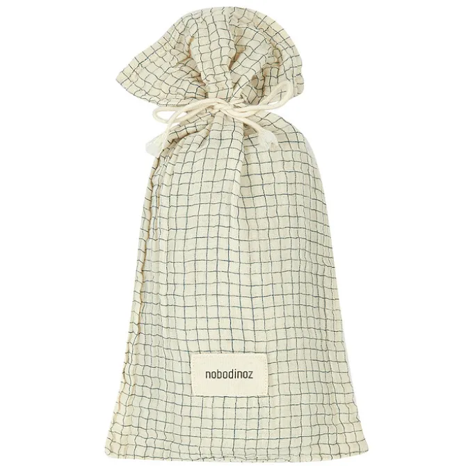 Nobodinoz Lange Wabi Sabi - Blue Grid