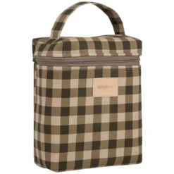 Nobodinoz Lunchbag Isotherme Hyde Park - Green Checks