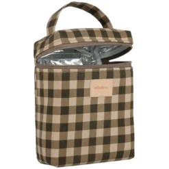 Nobodinoz Lunchbag Isotherme Hyde Park - Green Checks