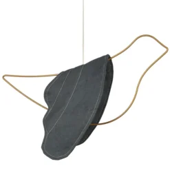 Nobodinoz Mobile Oiseau Lin Français - Green Blue