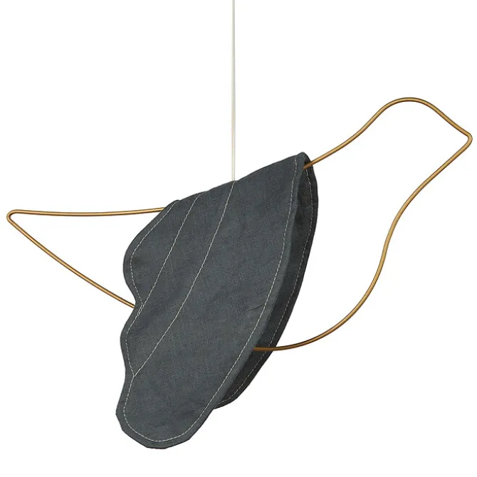 Nobodinoz Mobile Oiseau Lin Français - Green Blue