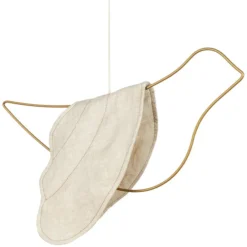 Nobodinoz Mobile Oiseau Lin Français - Greige