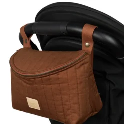 Nobodinoz Organisateur de Poussette 2-en-1 Hyde Park - Brick Brown