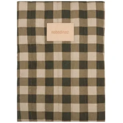 Nobodinoz Protège-carnet de Santé Hyde Park - Green Checks