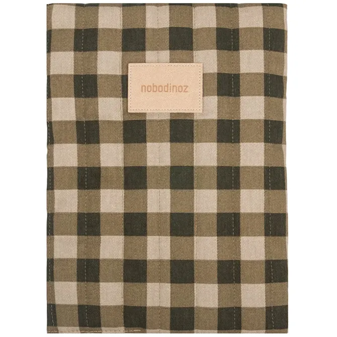 Nobodinoz Protège-carnet de Santé Hyde Park - Green Checks