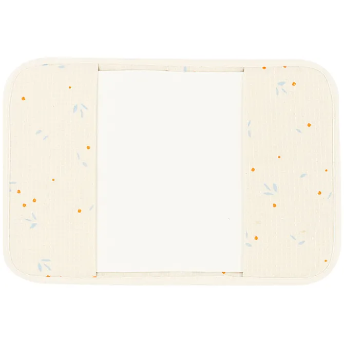 Nobodinoz Protège-carnet de Santé Poema Opera - Orange Cherries