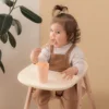 Nobodinoz Tablette pour Chaise Haute Growing Green - Hêtre