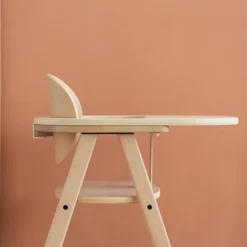 Nobodinoz Tablette pour Chaise Haute Growing Green - Hêtre