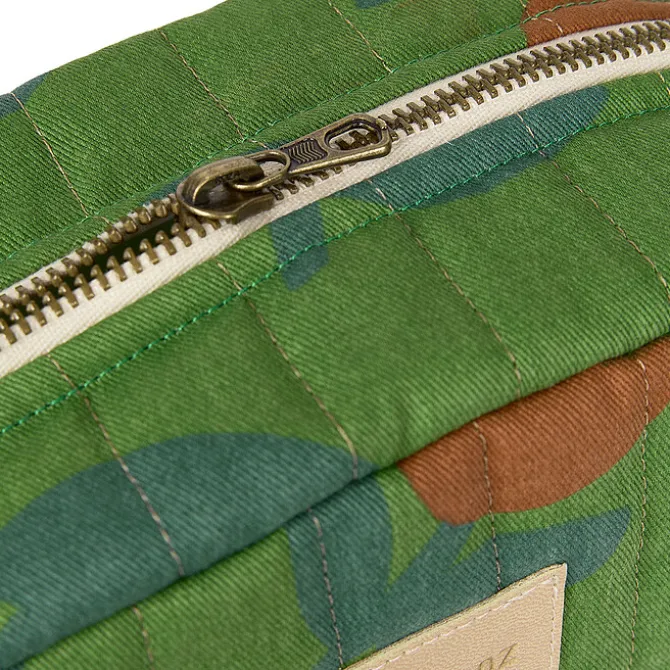 Nobodinoz Trousse de Toilette Hyde Park - Green Tulips
