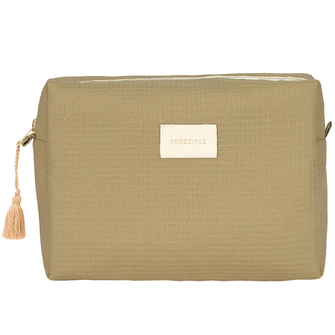 Nobodinoz Trousse de Toilette Diva Opéra - Olive Green