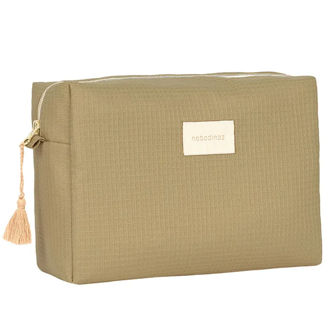 Nobodinoz Trousse de Toilette Diva Opéra - Olive Green