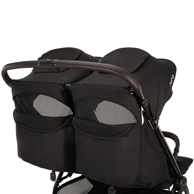Nuna Poussette Double TRVL dubl - Caviar