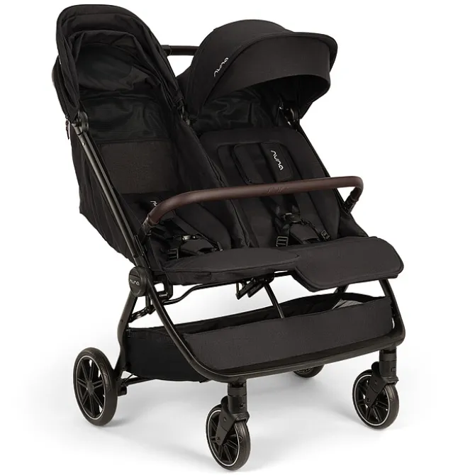 Nuna Poussette Double TRVL dubl - Caviar