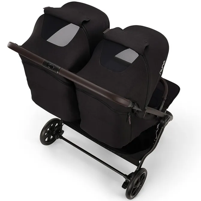 Nuna Poussette Double TRVL dubl - Caviar
