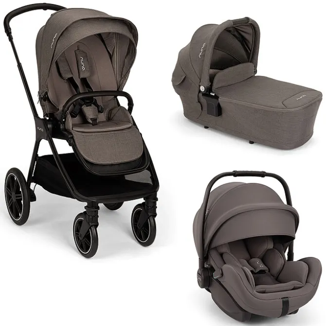 Nuna Poussette Trio TRIV lx - Siège Auto ARRA Flex i-Size - Nacelle LYTL - Thunder