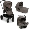 Nuna Poussette Trio TRIV lx - Siège PIPA next i-Size - Nacelle LYTL - Thunder