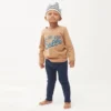 Oeuf NYC Tee-shirt La Vie Est Belle Marron - 18 Mois