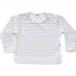 Oeuf NYC T-Shirt de Bain Numbers - Blanc - 6 Mois