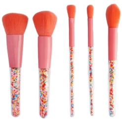 Oh Flossy Lot de 5 Pinceaux de Maquillage Sprinkle