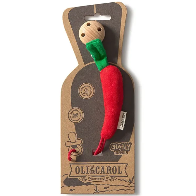 Oli & Carol Attache Tétine - Charly le Piment