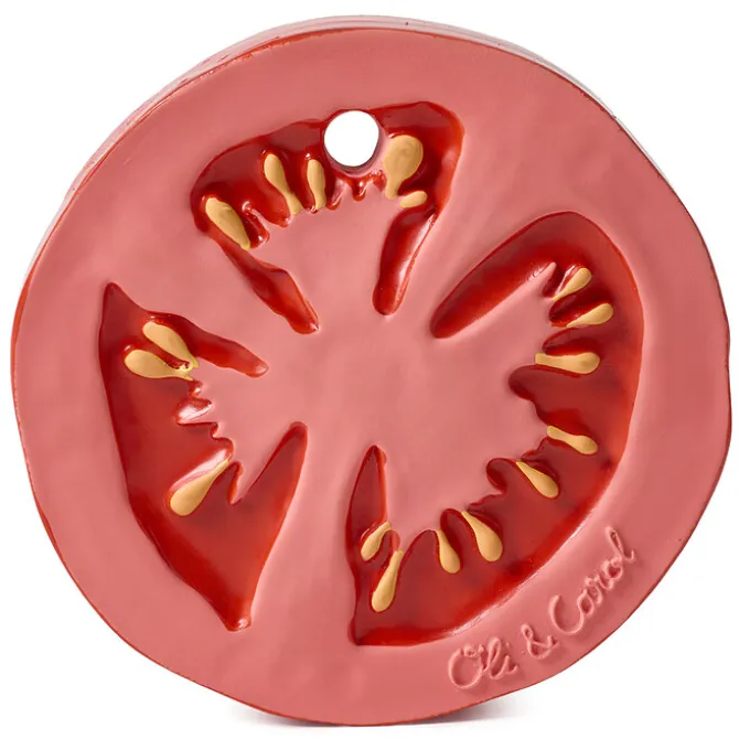 Oli & Carol Jouet de Dentition Renato la Tomate