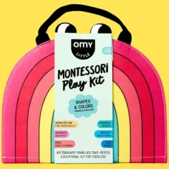Omy Cahier d'activité Montessori Playkit - Shapes and Colors