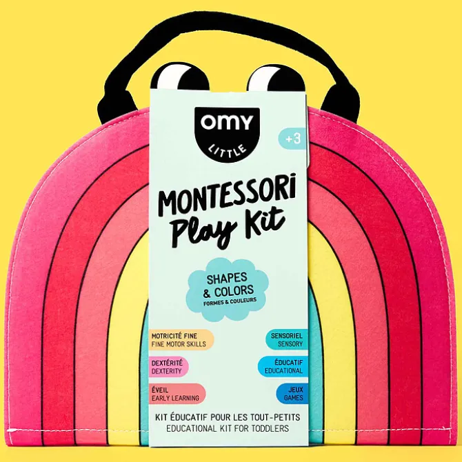 Omy Cahier d'activité Montessori Playkit - Shapes and Colors