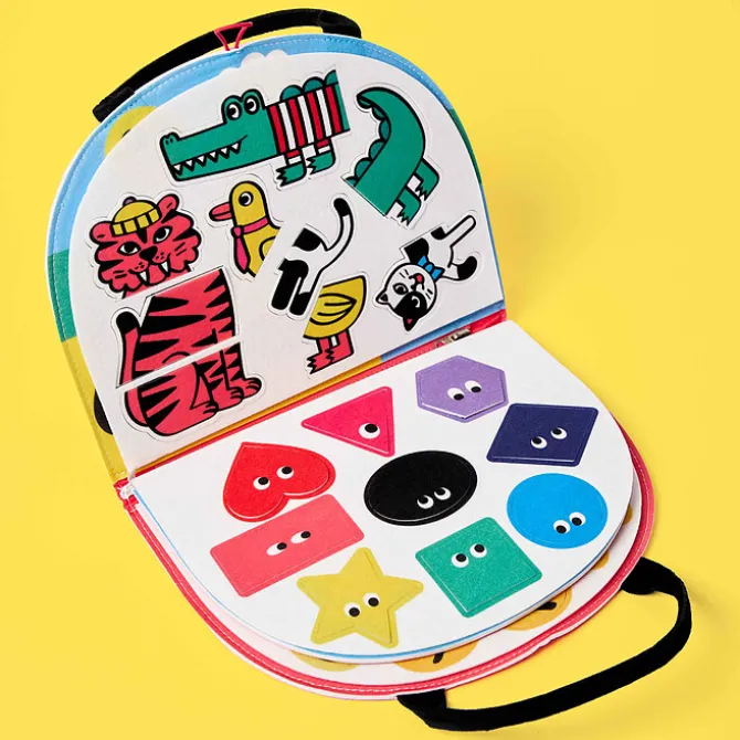 Omy Cahier d'activité Montessori Playkit - Shapes and Colors