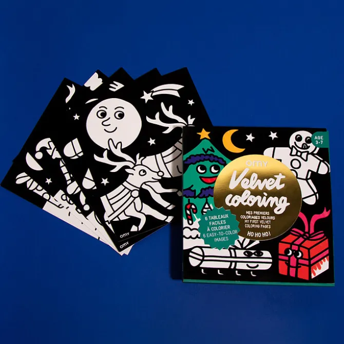 Omy Coloriage Velours - Ho Ho Ho