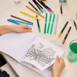 Omy Livre de Coloriage Cozy Art Paris