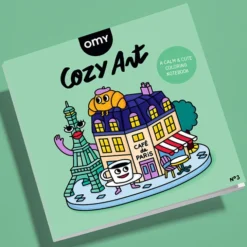 Omy Livre de Coloriage Cozy Art Paris