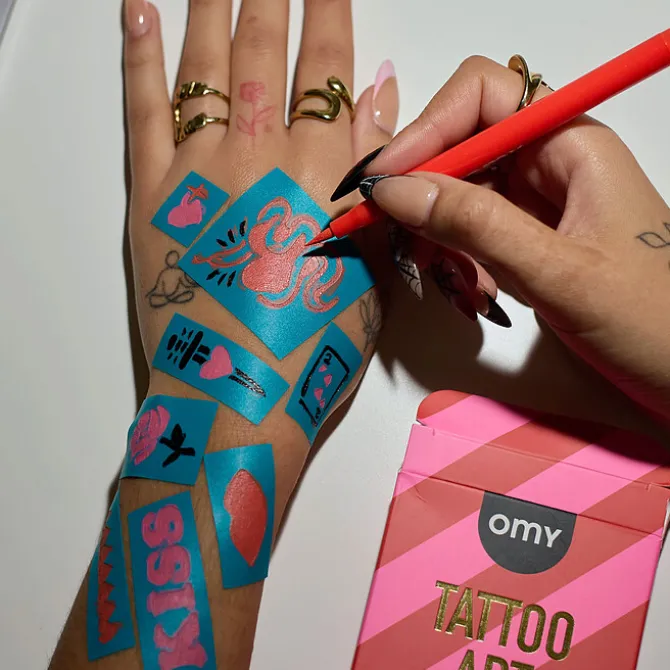 Omy Tattoo Art - I Love You