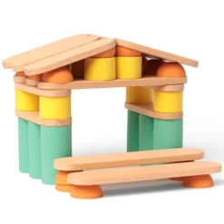Oppi Toys Jeu de Construction Stix - 60 Pièces