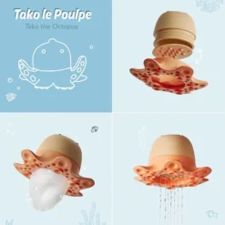 Oppi Toys Jouet de Bain Flot - Tako le Poulpe