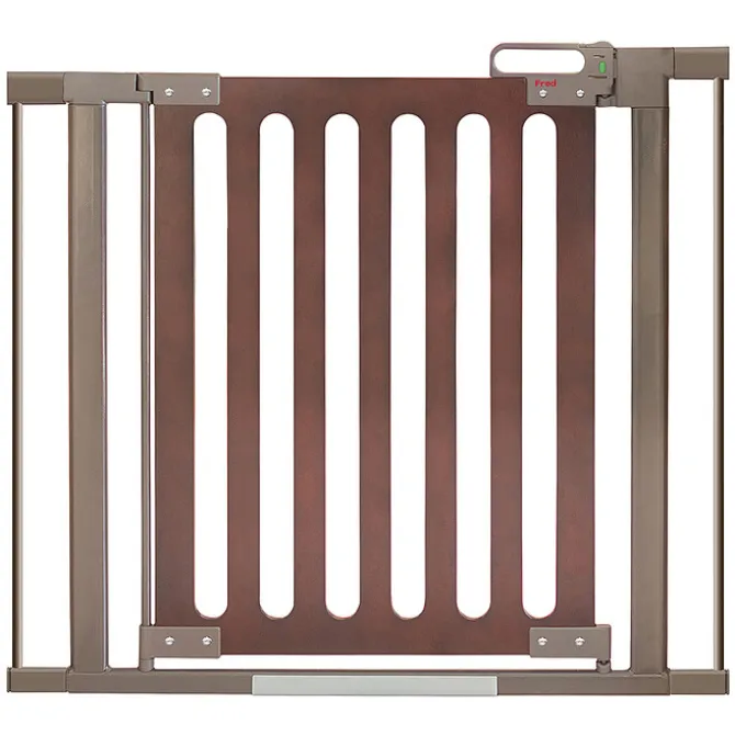 Oskö Lot de 2 Extensions Barrière de Sécurité Pression - Gris