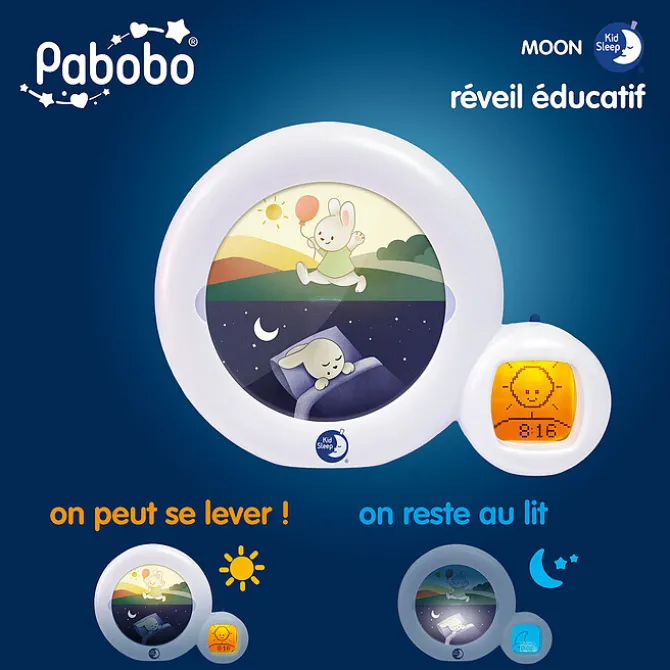 Pabobo Kid'Sleep Moon - Blanc