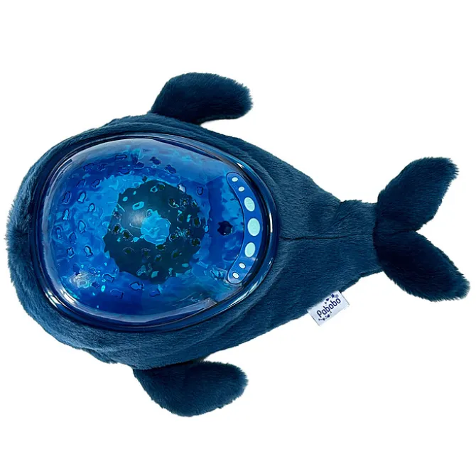 Pabobo Peluche Veilleuse Projecteur Dynamique Baleine Aqua Dream