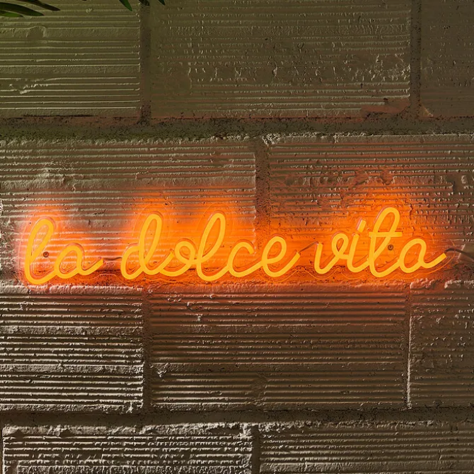 Pasteq Néon Lumineux - La Dolce Vita