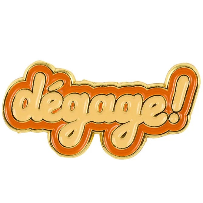 Pasteq Pin's - Dégage !
