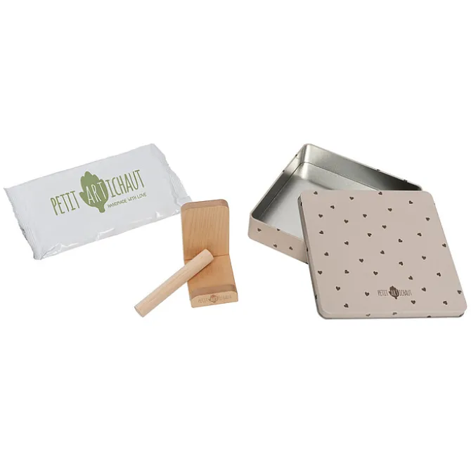 Petit Artichaut Baby Box Carrée - Jolis Coeurs