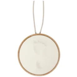 Petit Artichaut Médaillon Empreinte - Bois